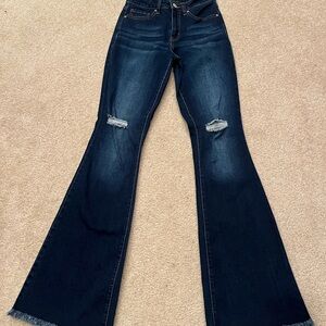 T.J.Maxx Dark Blue Flare Jeans